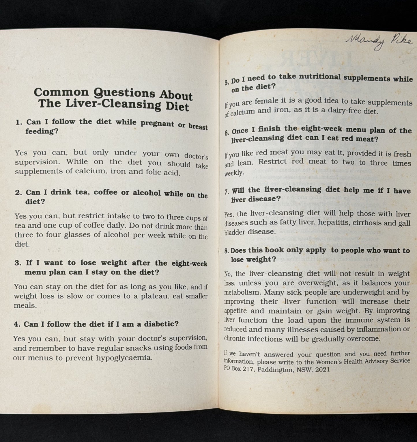 The Liver-cleansing Diet by Sandra Cabot