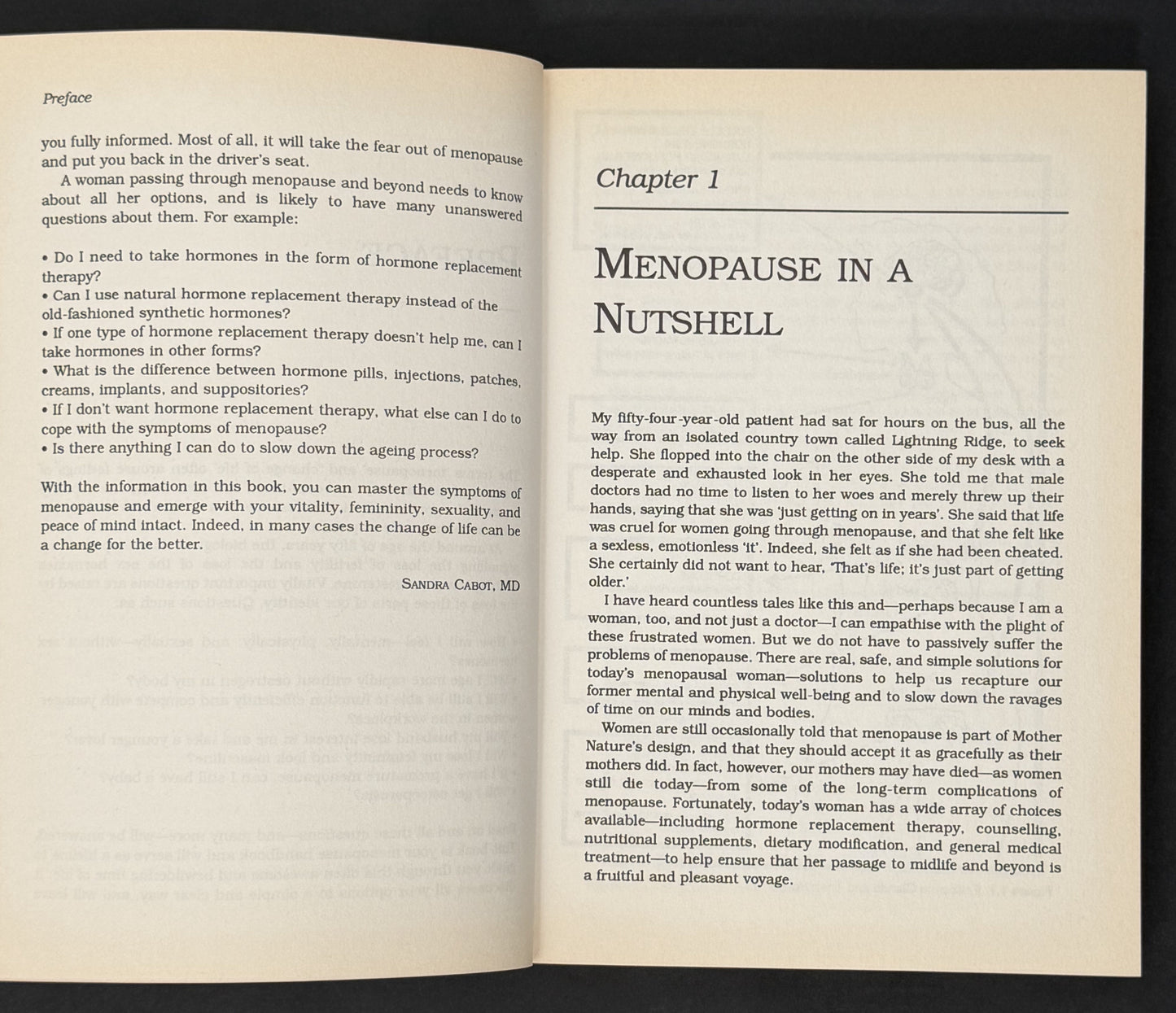 Menopause by Sandra Cabot