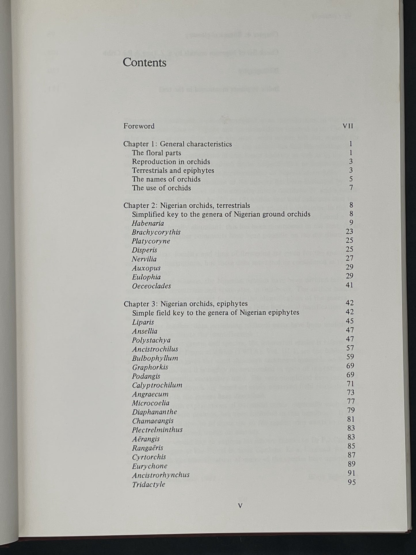 Orchids of Nigeria by L.B. Segerback