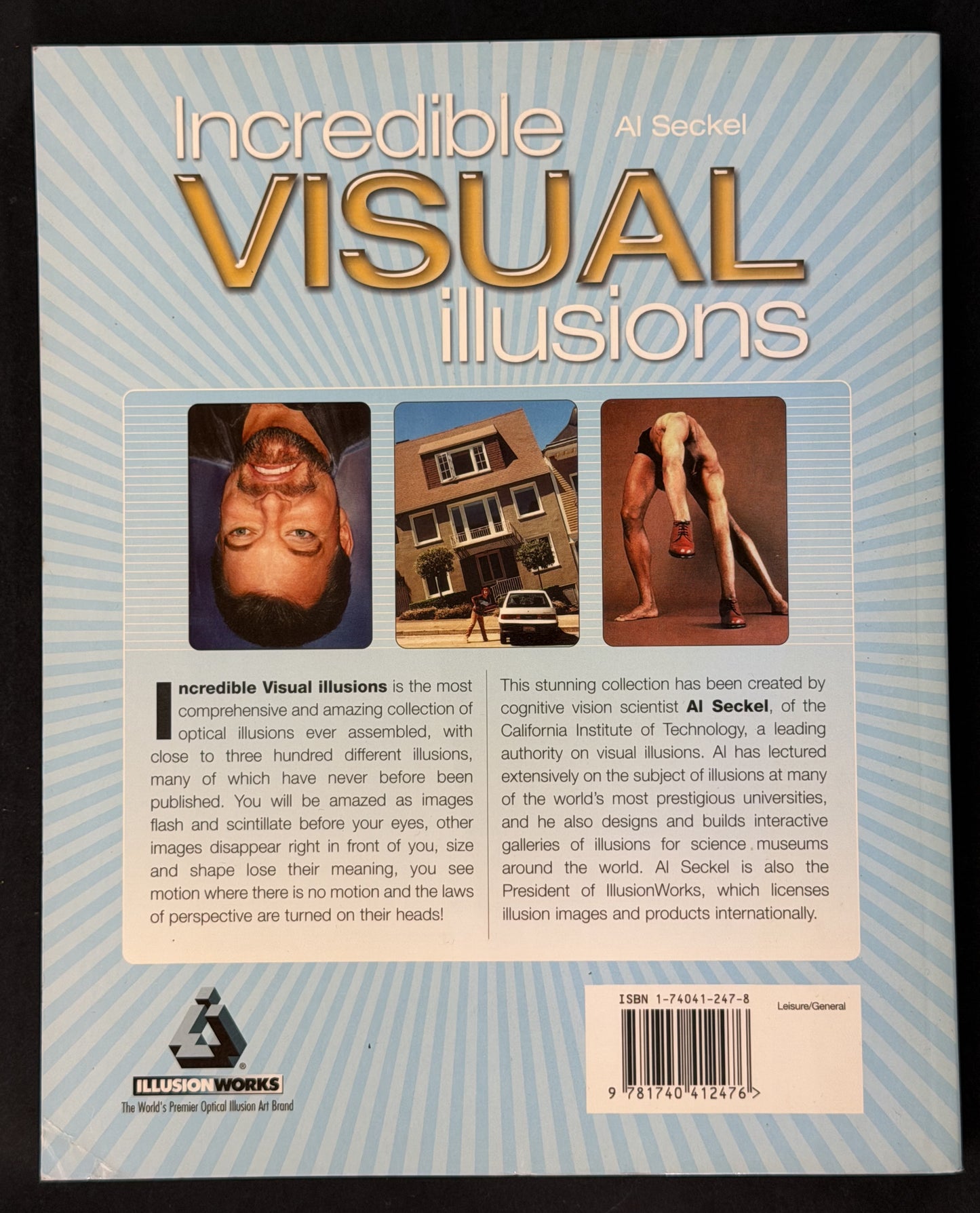 Incredible Visual Illusions by Al Seckel, IllusionWorks (Firm)