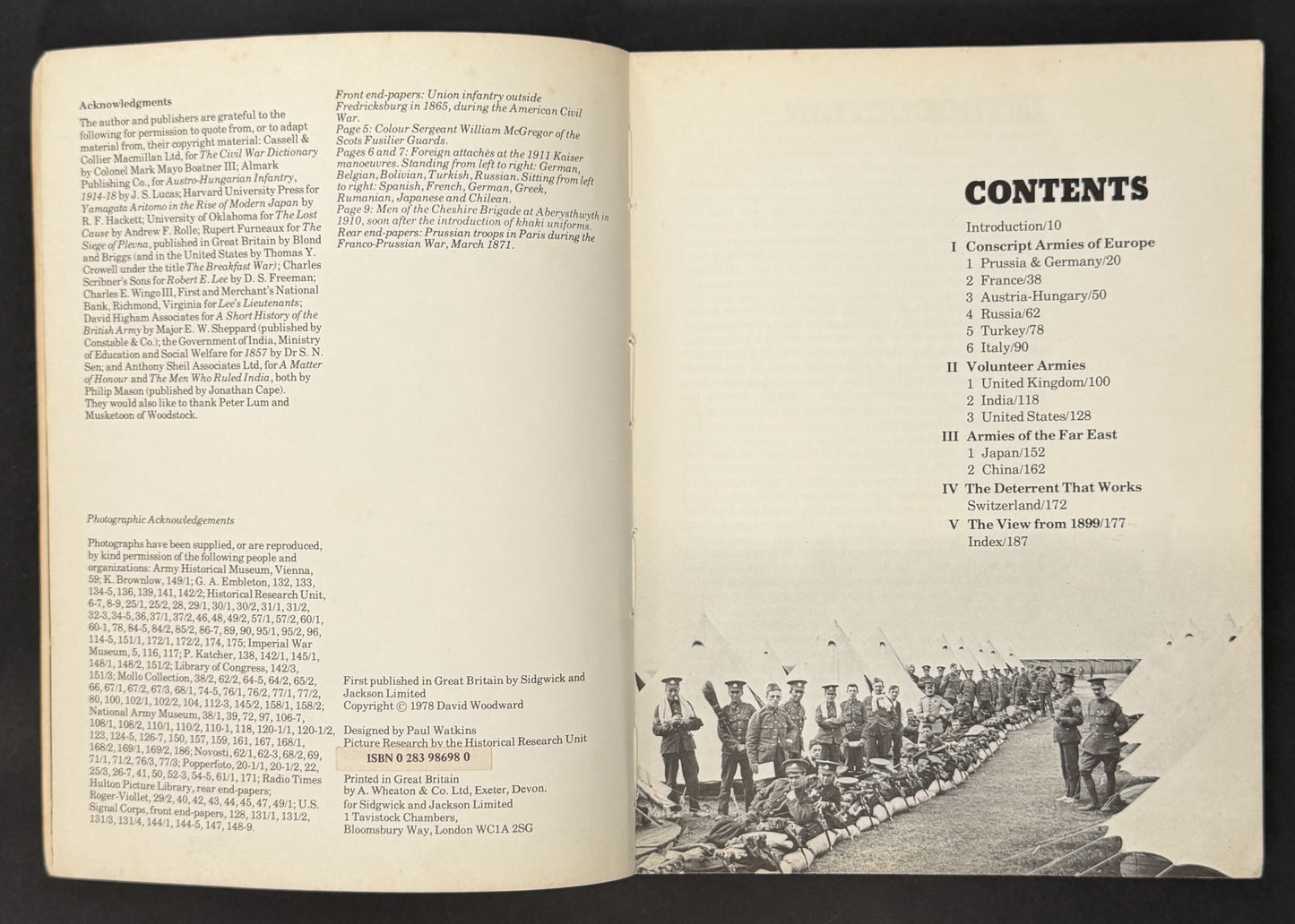 Armies of the World 1854-1914 by David Woodward