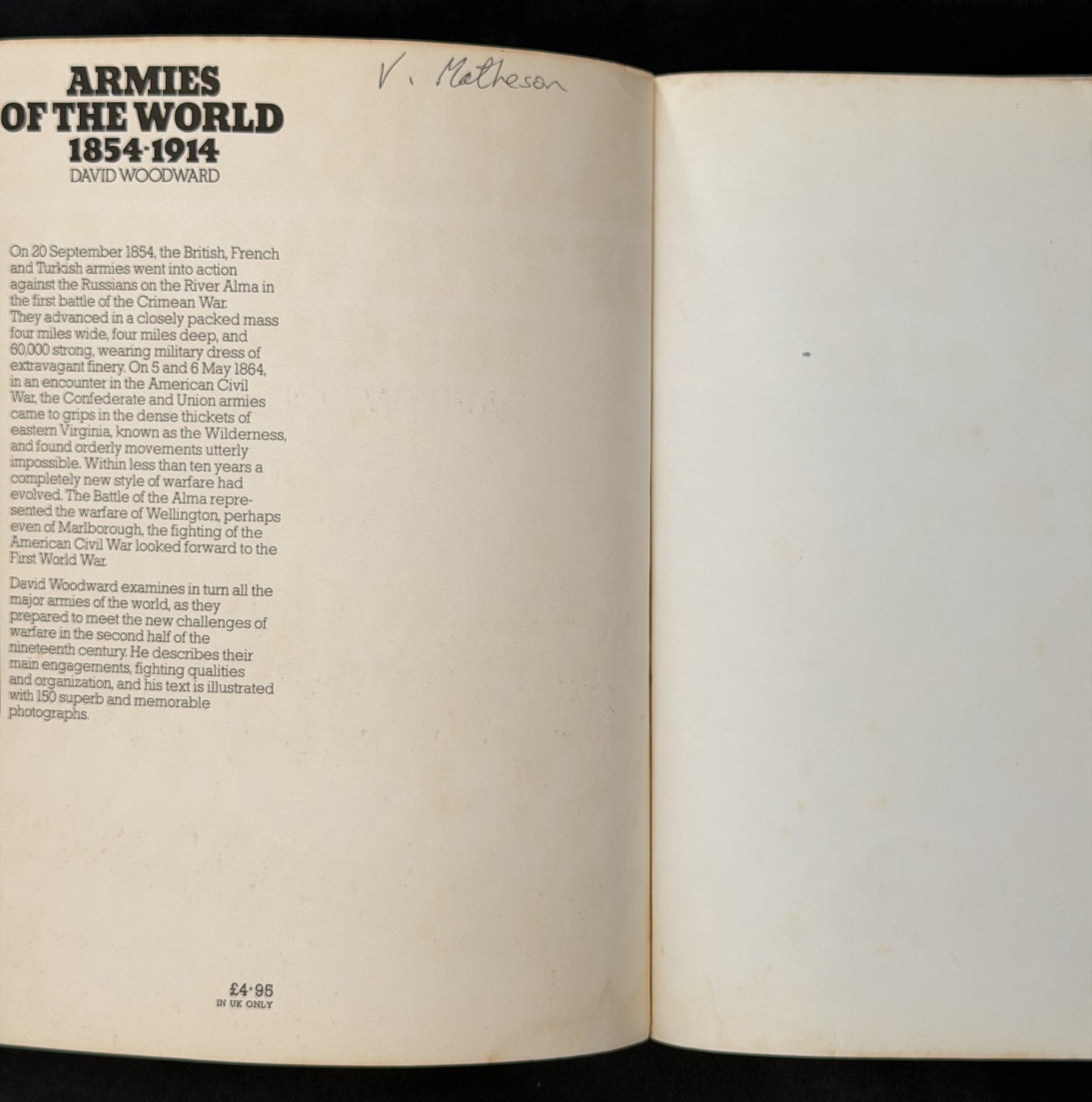 Armies of the World 1854-1914 by David Woodward