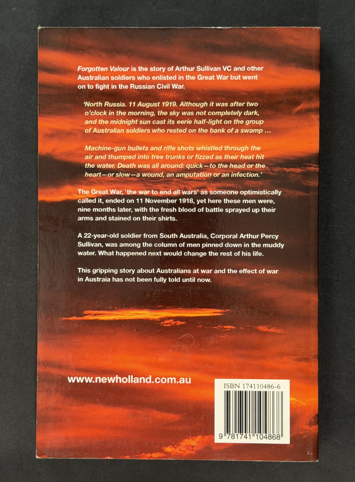 Forgotten Valour by Peter Quinlivian