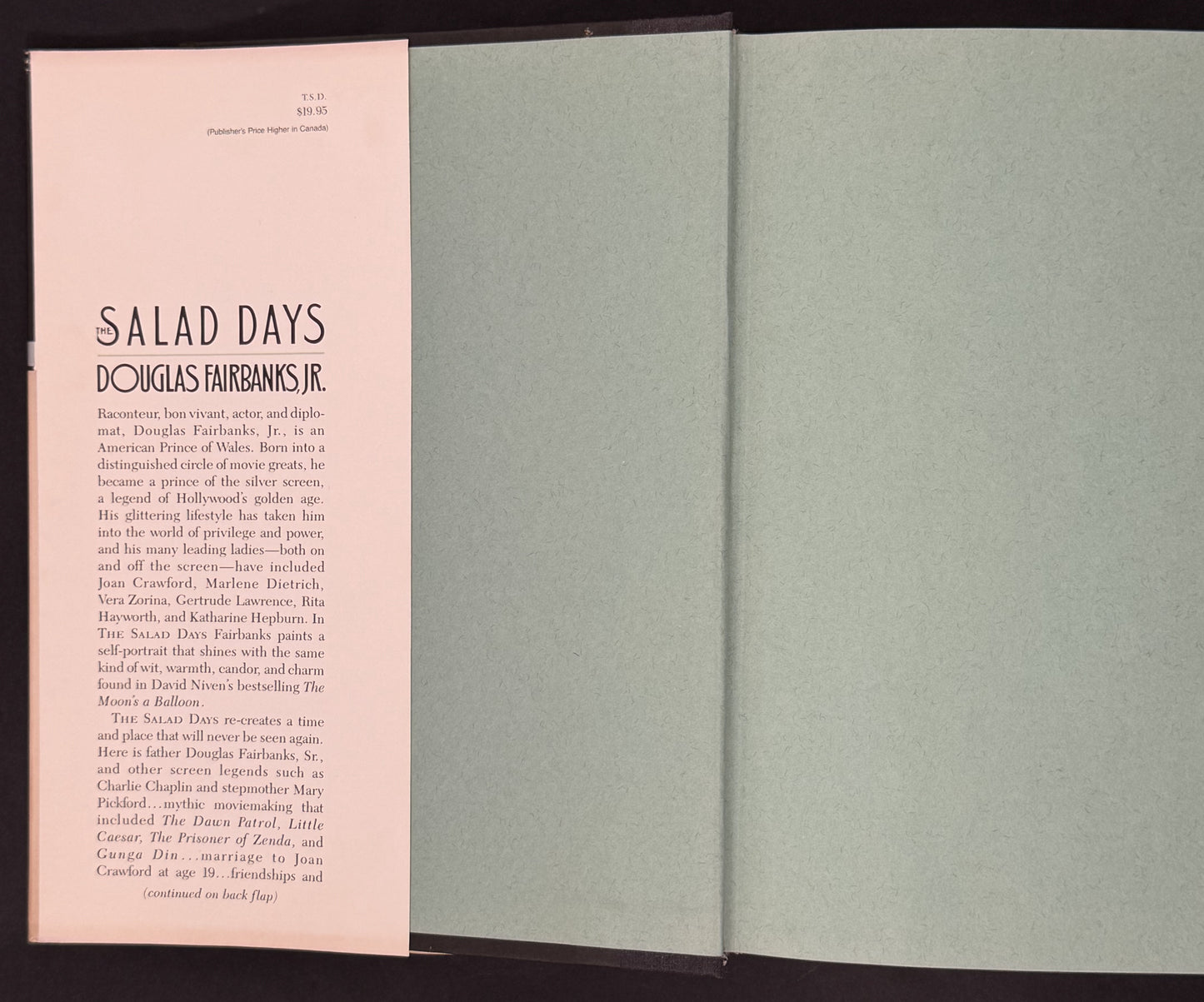 The Salad Days by Douglas Fairbanks, Jr.