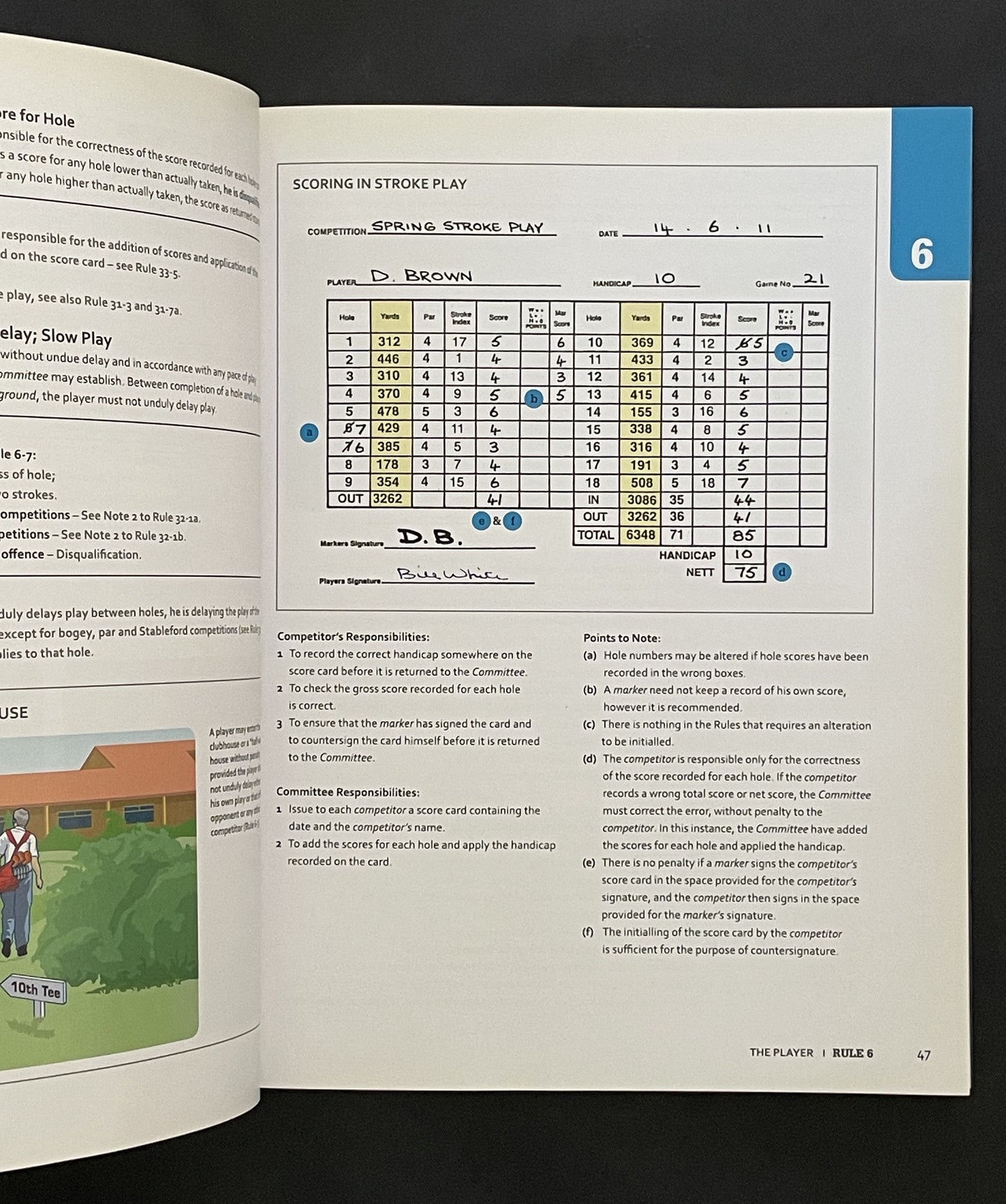 Golf Rules Illustrated by R&A Rules Limited