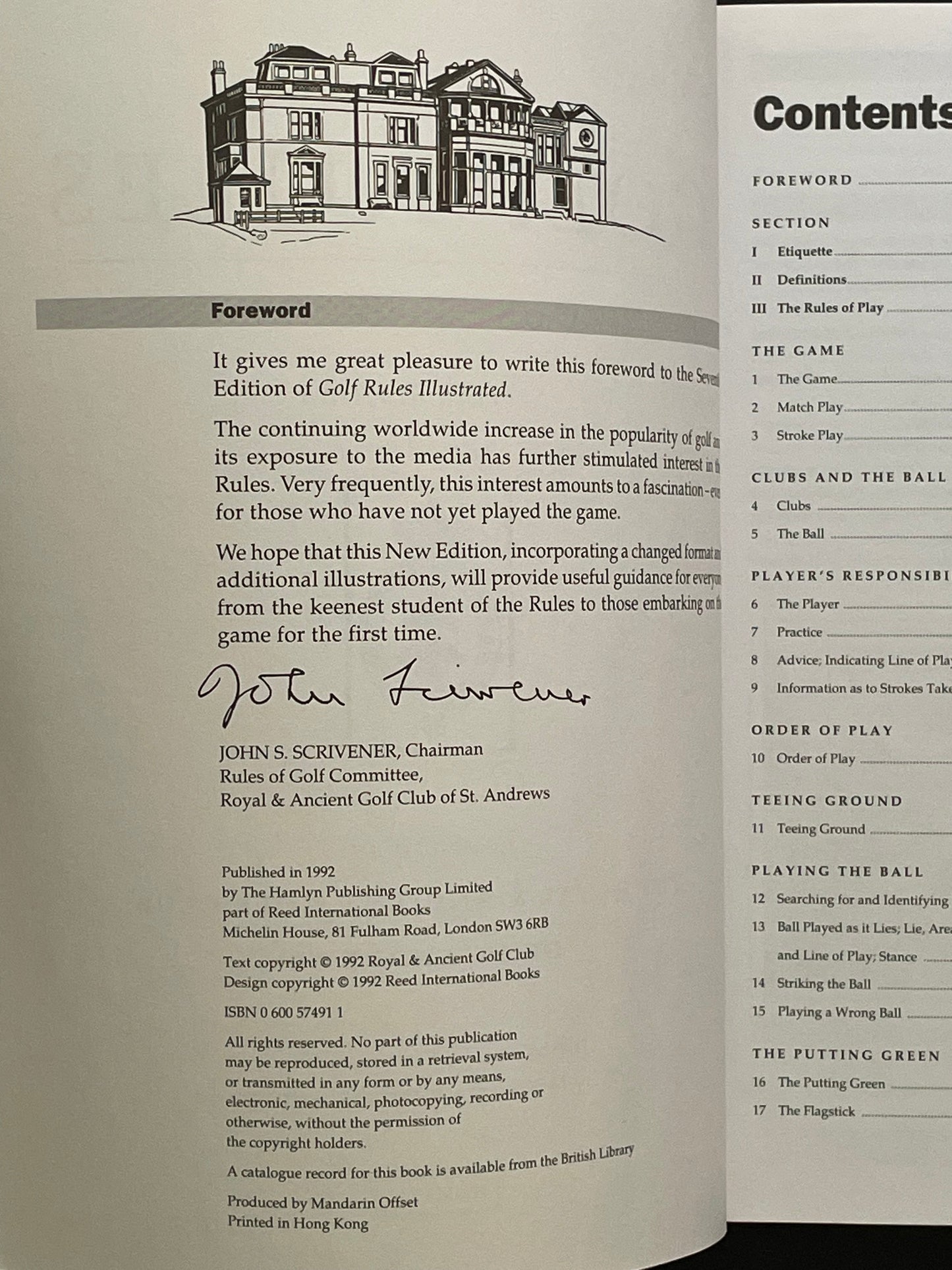Golf Rules Illustrated by Peter Davidson, Terry McKivragan
