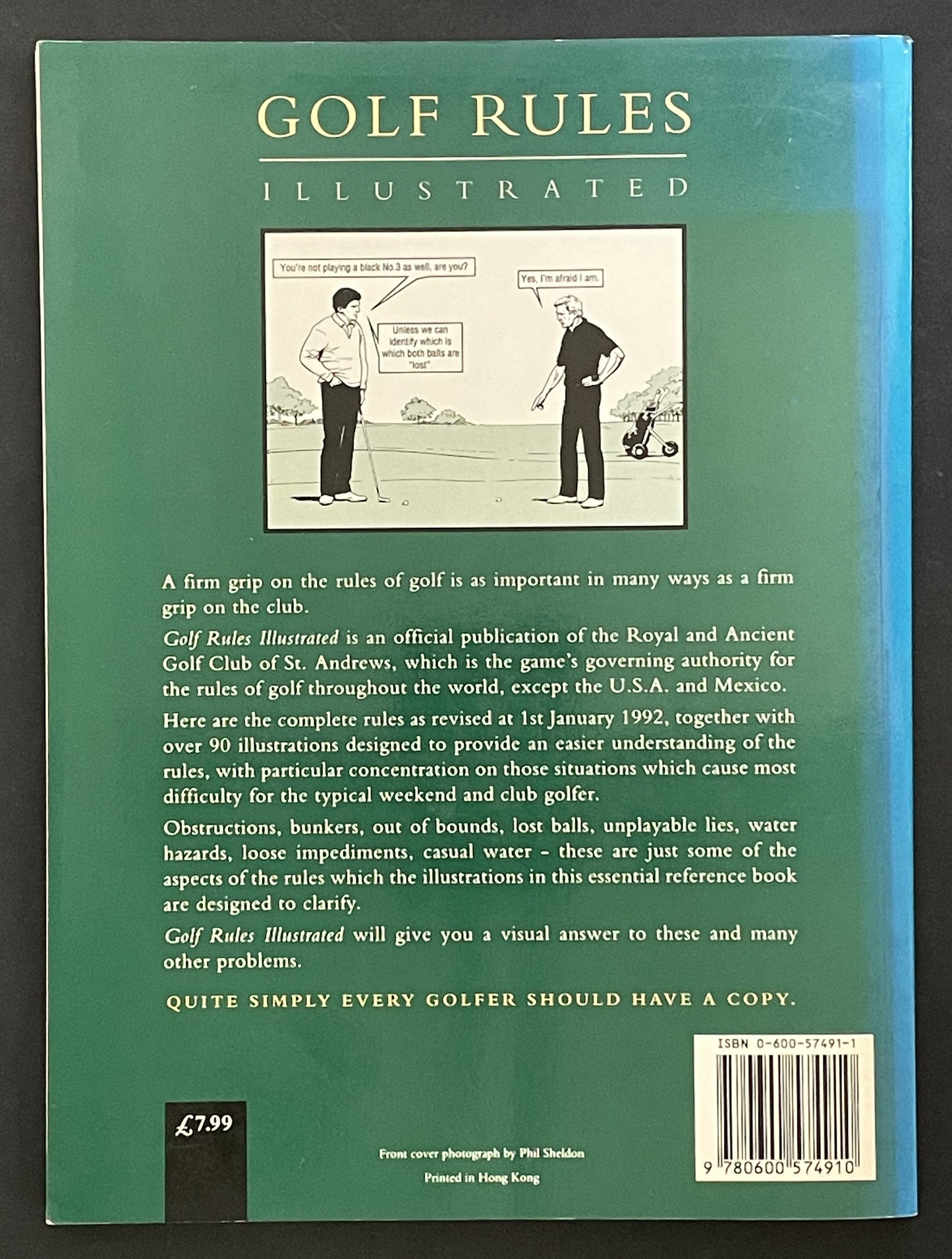 Golf Rules Illustrated by Peter Davidson, Terry McKivragan