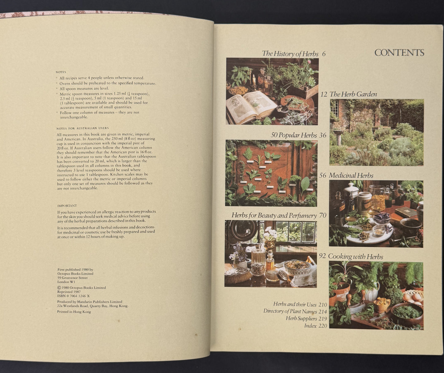 The Herb Book by Arabella Boxer, Philippa Back