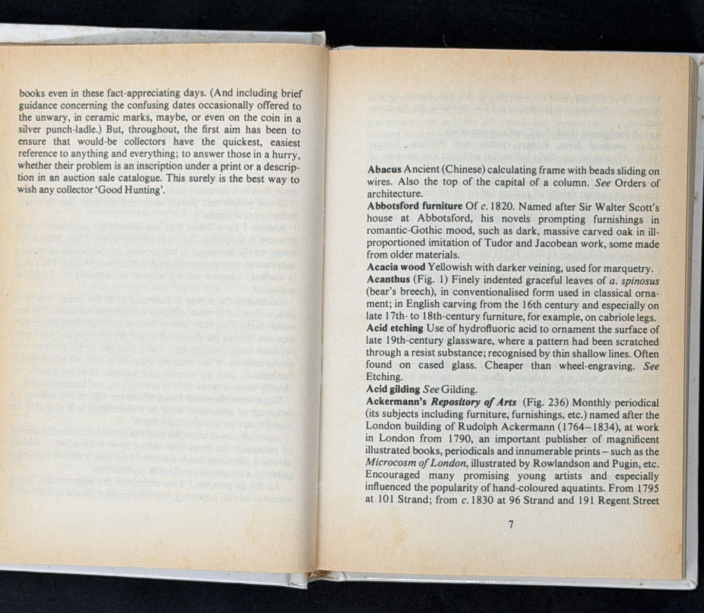 A-Z of Collector's Terms by Therle Hughes