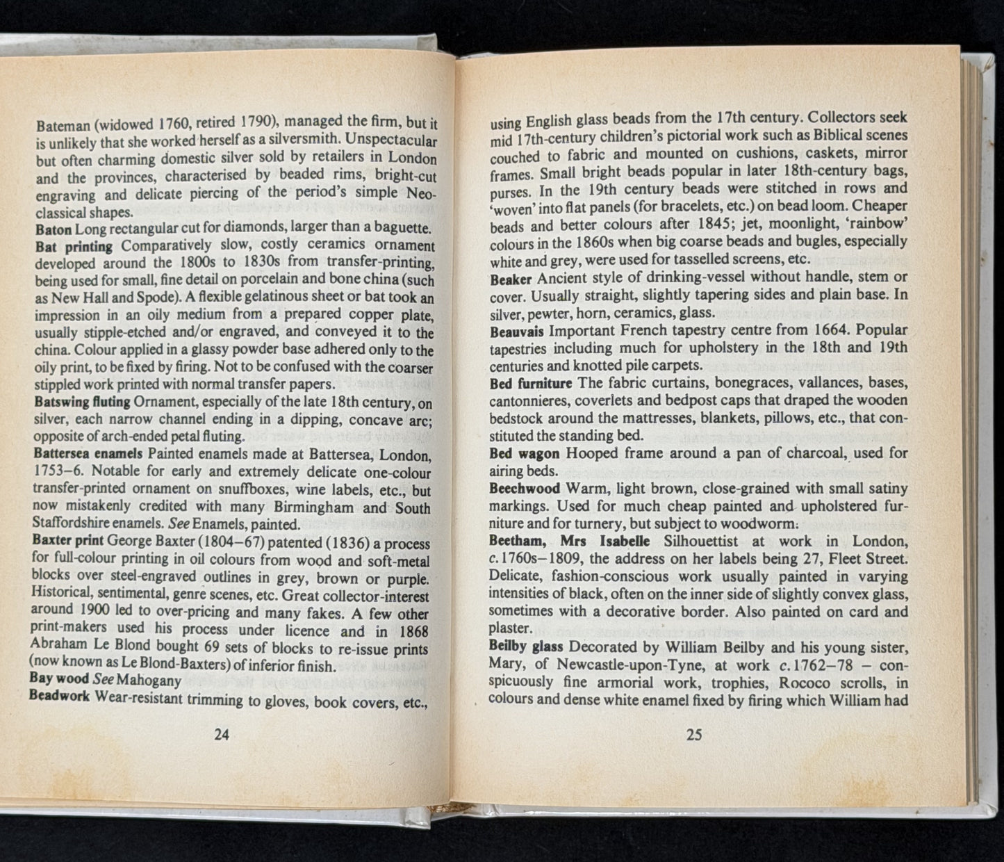 A-Z of Collector's Terms by Therle Hughes