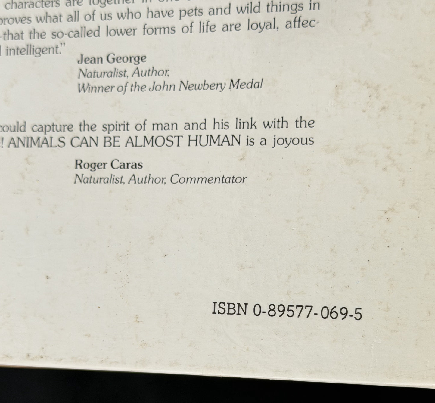 Animals Can be Almost Human by Alma E. Guinness