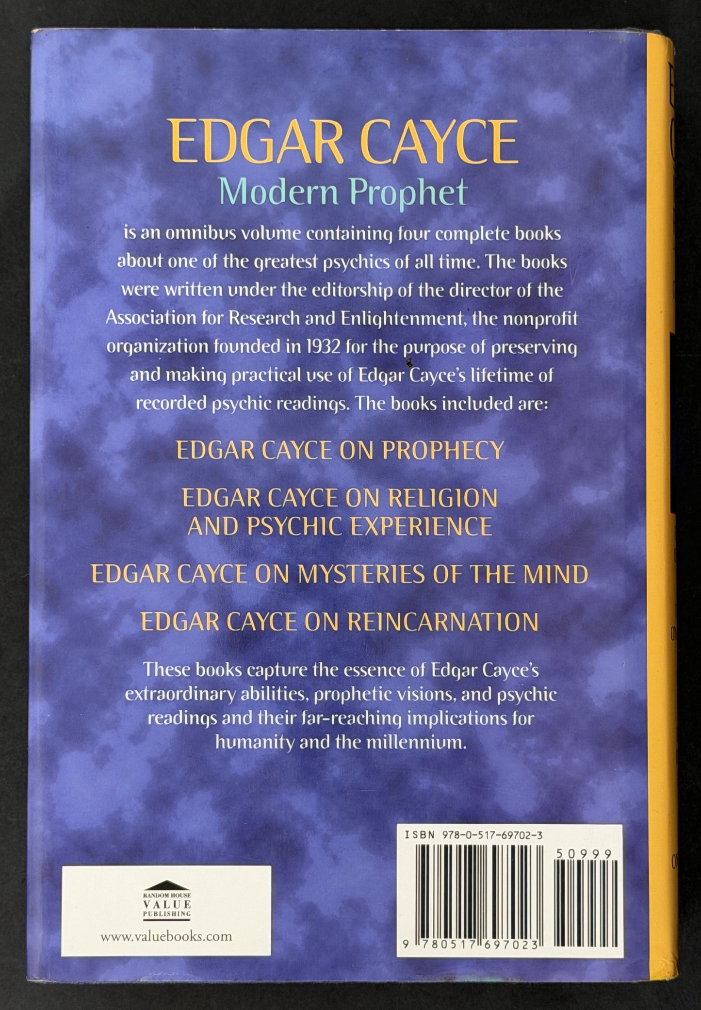 Edgar Cayce by Edgar Cayce, Mary Ellen Carter