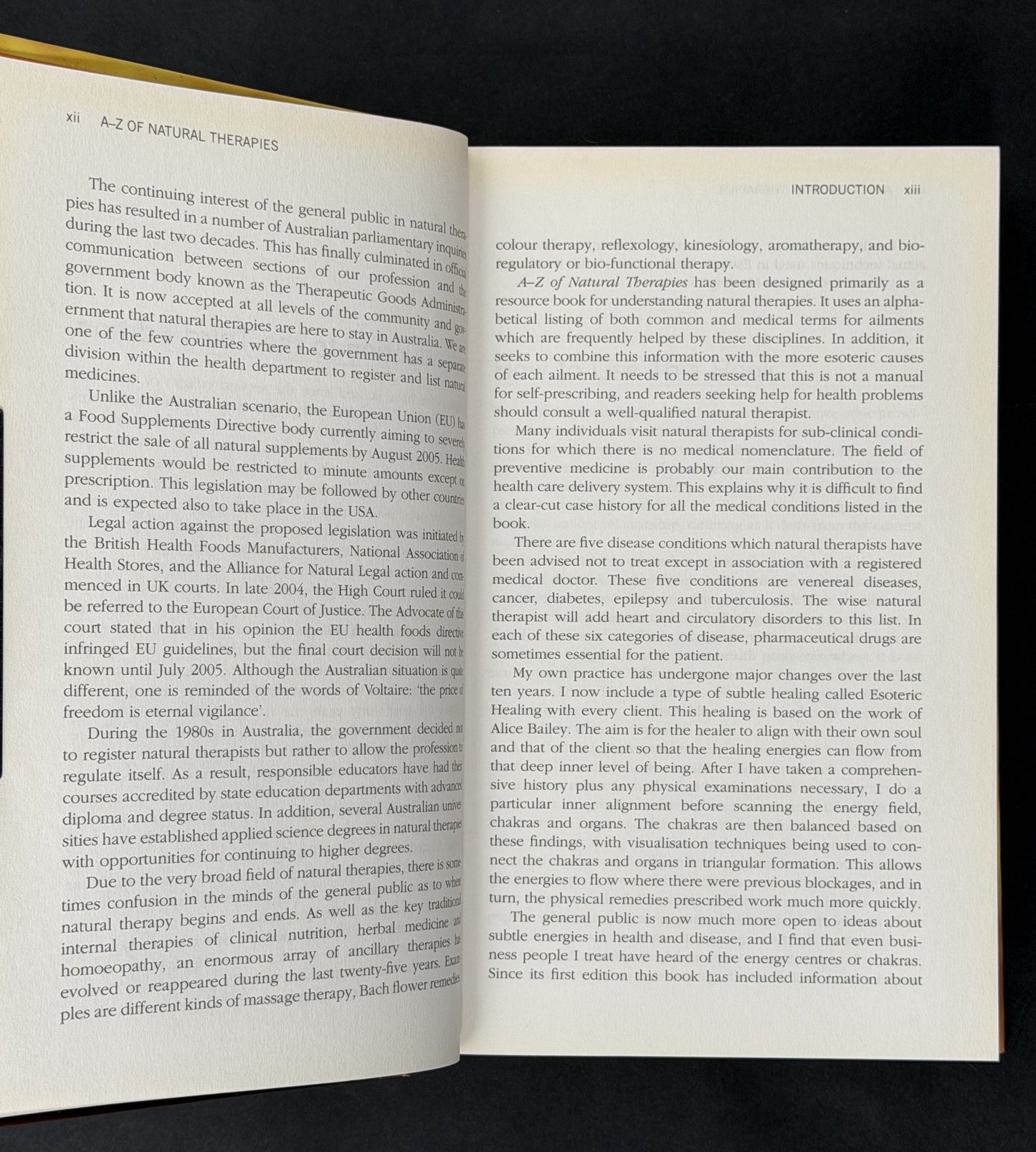 A-Z of Natural Therapies by Judy Jacka