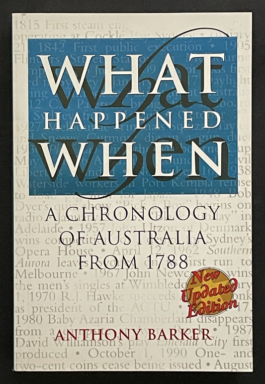 What Happened when by Anthony Barker