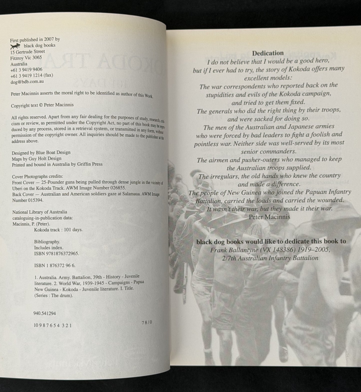 Kokoda Track by Peter Macinnis