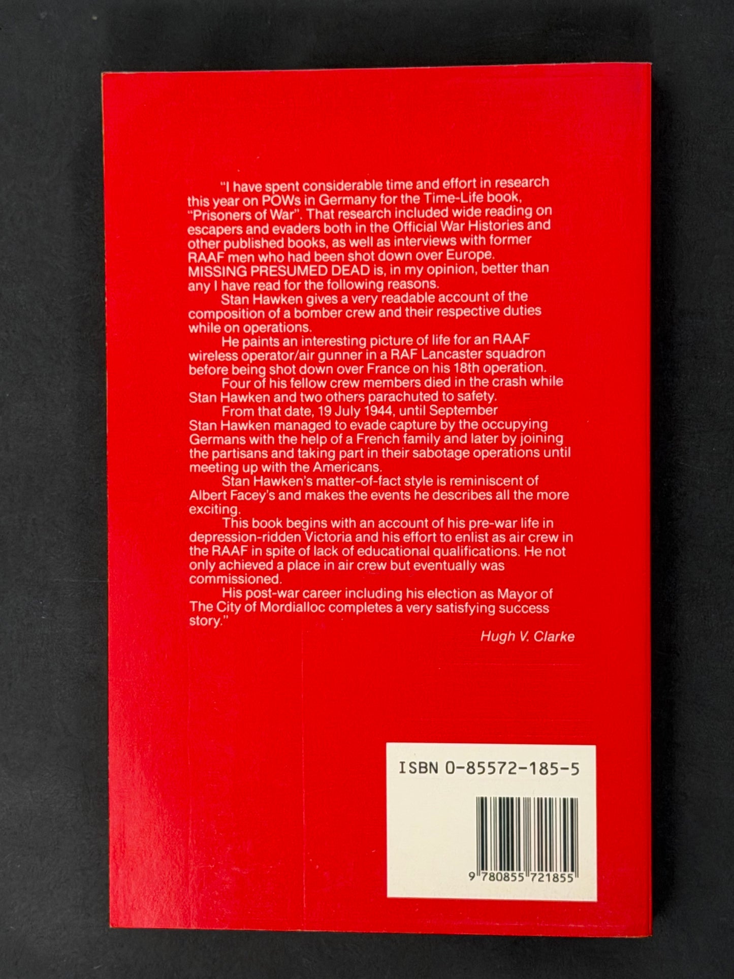 Missing Presumed Dead by Stanley A. Hawken