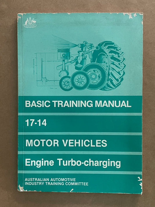 Basic Training Manual, Motor Vehicles - Engine Turbo-charging
