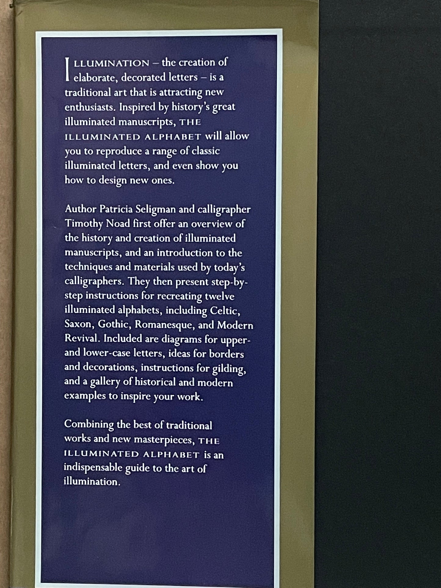 The Illuminated Alphabet by Patricia Noad, Timothy Noad, Patricia Seligman