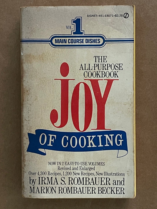 JOY OF COOKING by IRMA S. ROMBAUER and MARION ROMBAUER BECKER