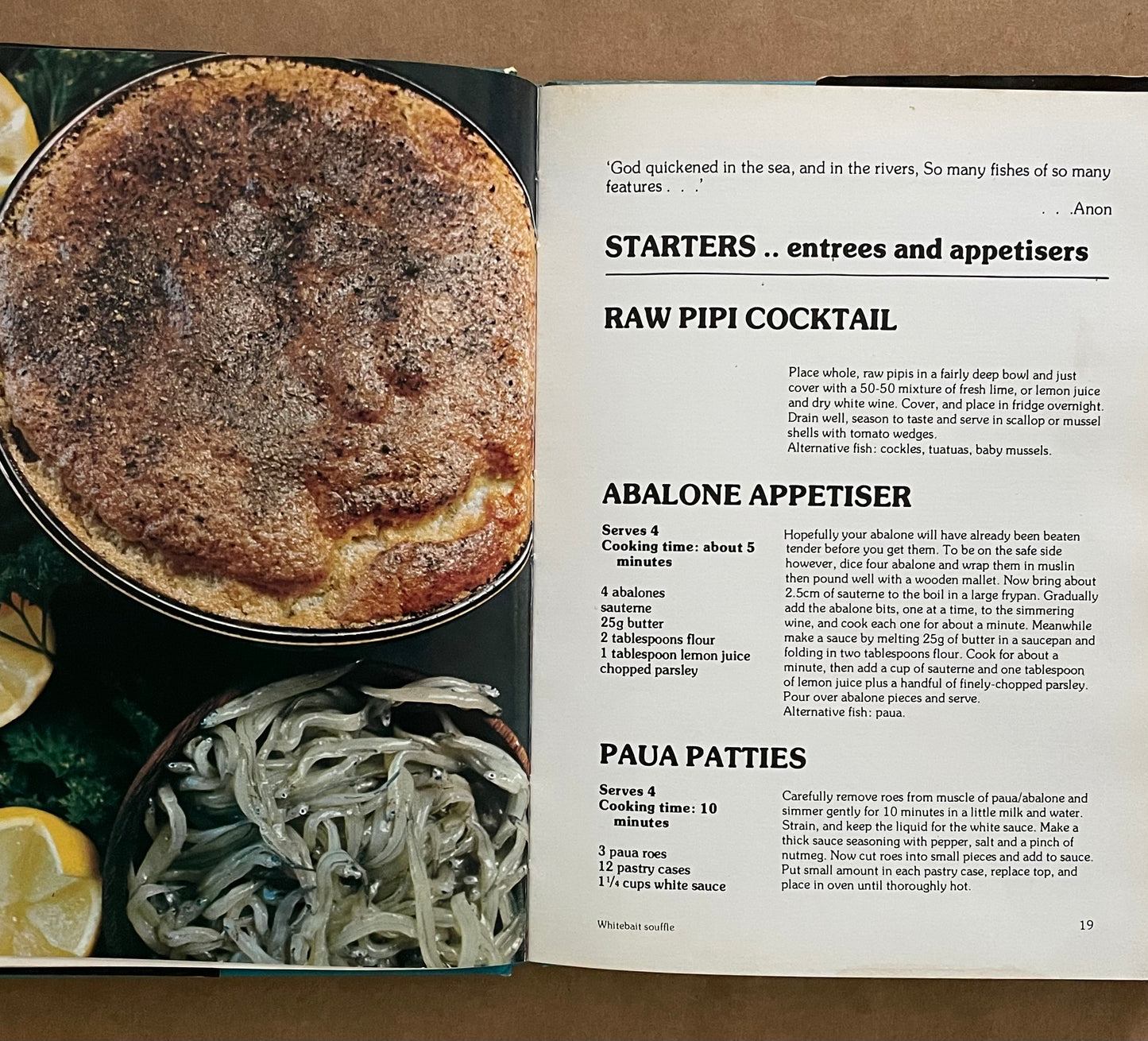 Australia and New Zealand Fish Cookbook by John Wilson