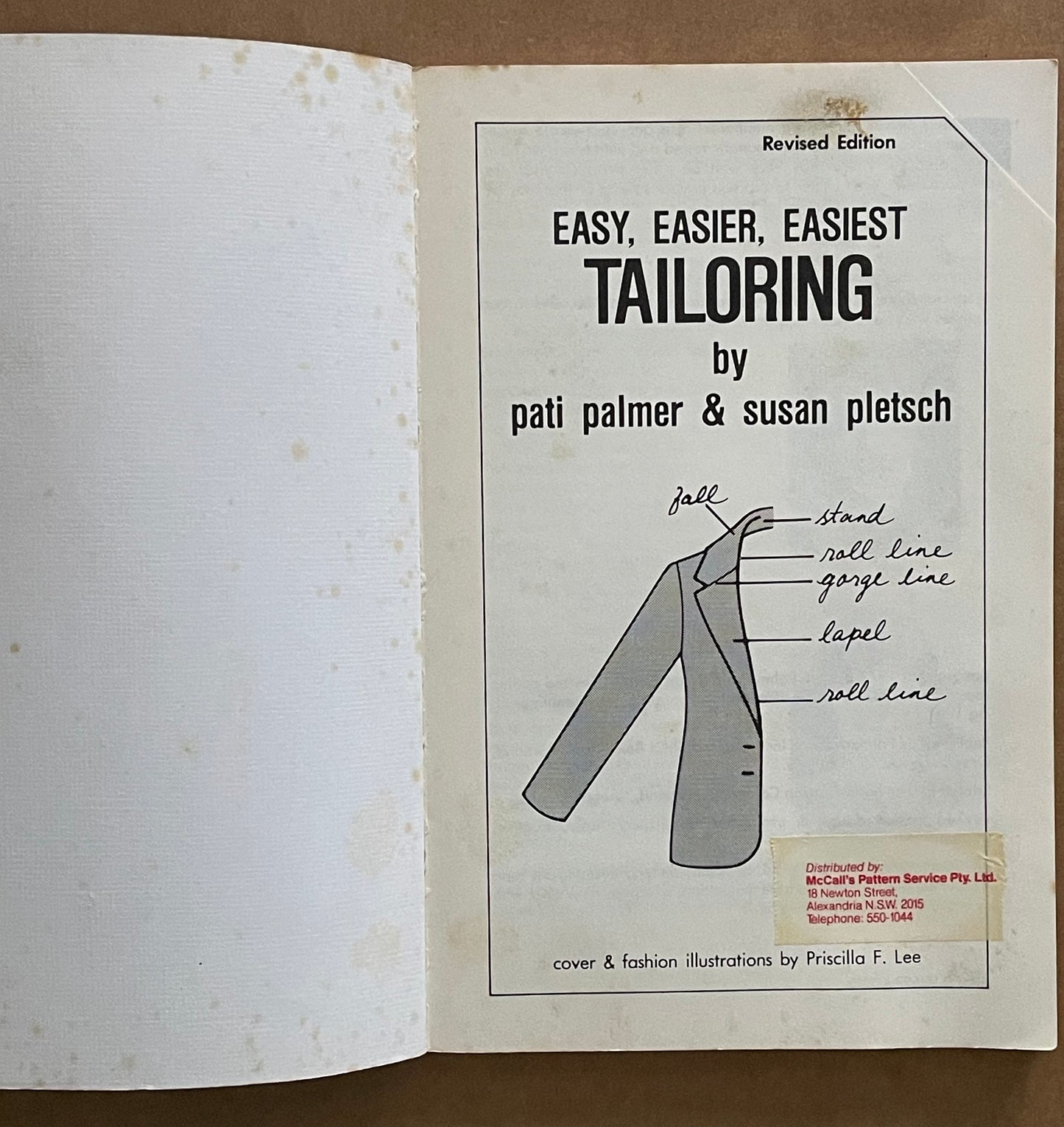 Easy, Easier, Easiest Tailoring by Pati Palmer