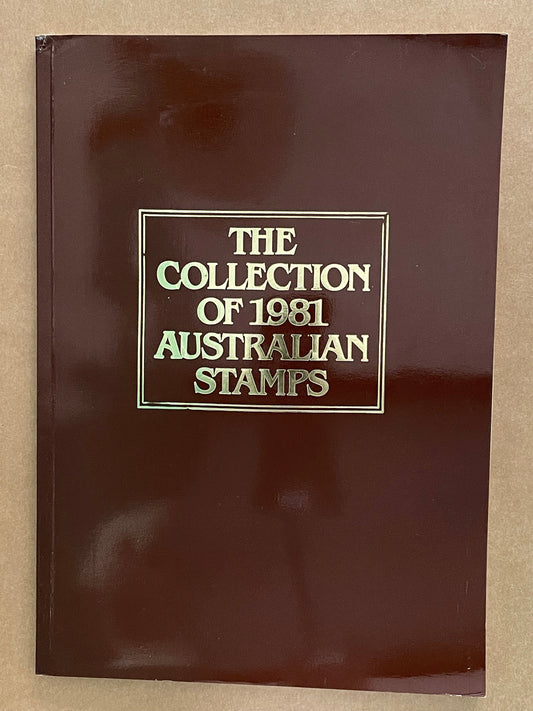 The Collection of 1981 Australian Stamps by Australia Post Graphic Design Section