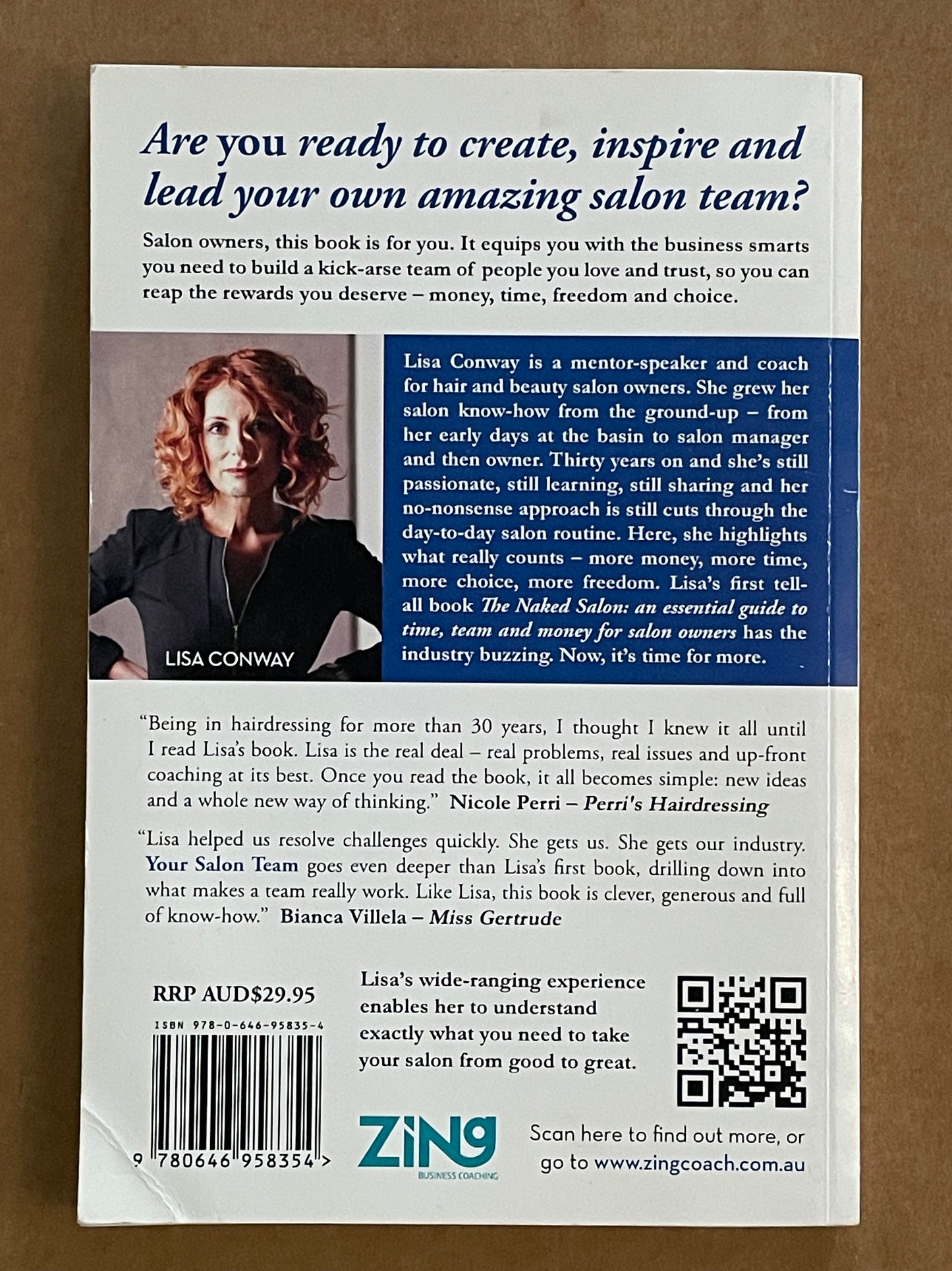 YOUR SALON TEAM by Lisa C Conway
