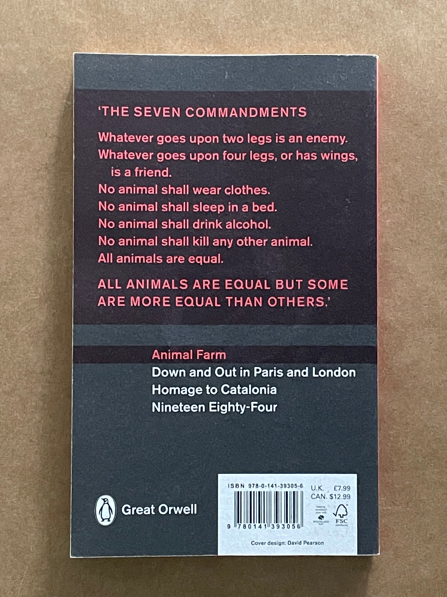 Penguin Classics Animal Farm by George Orwell